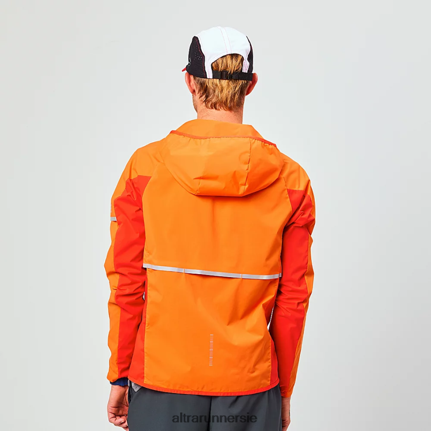 Altra ZZJJLB336 TRAIL WIND JACKET Men Jackets & Vests Red/Orange