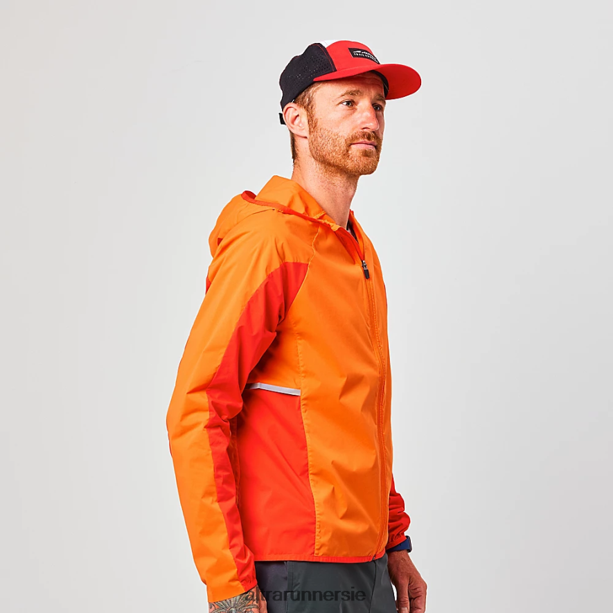 Altra ZZJJLB336 TRAIL WIND JACKET Men Jackets & Vests Red/Orange