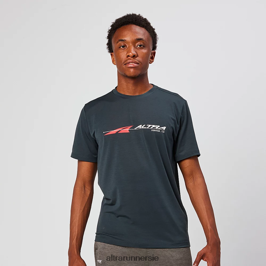 Altra ZZJJLB301 EVERYDAY PERFORMANCE SHORT SLEEVE Men Tops Black