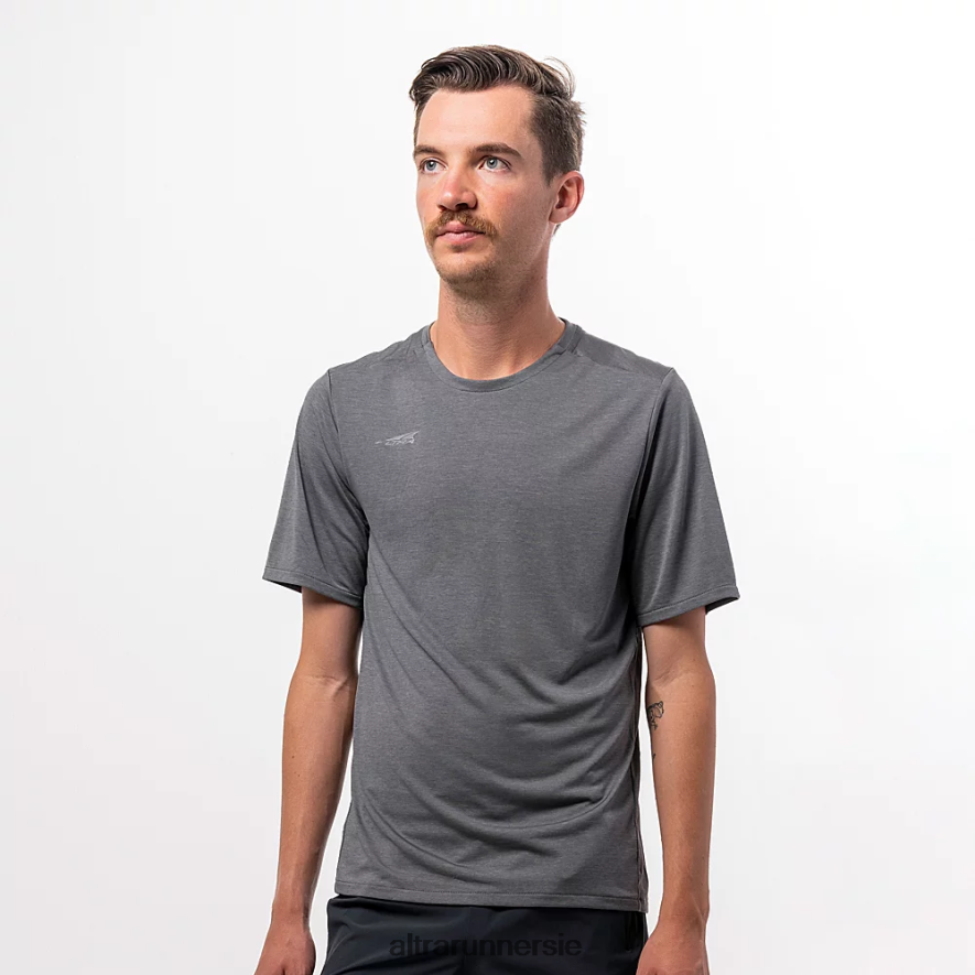 Altra ZZJJLB309 CORE SHORT SLEEVE TEE Men Tops Pewter Heather