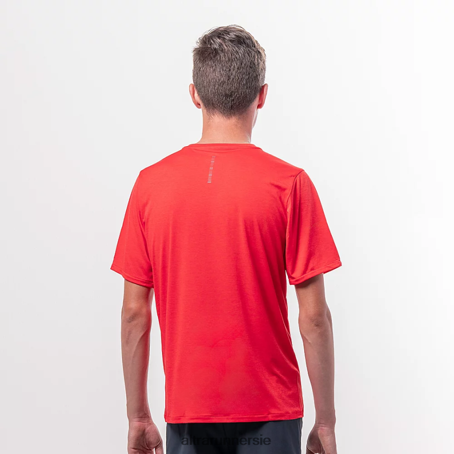 Altra ZZJJLB310 CORE SHORT SLEEVE TEE Men Tops Fiery Red Heather