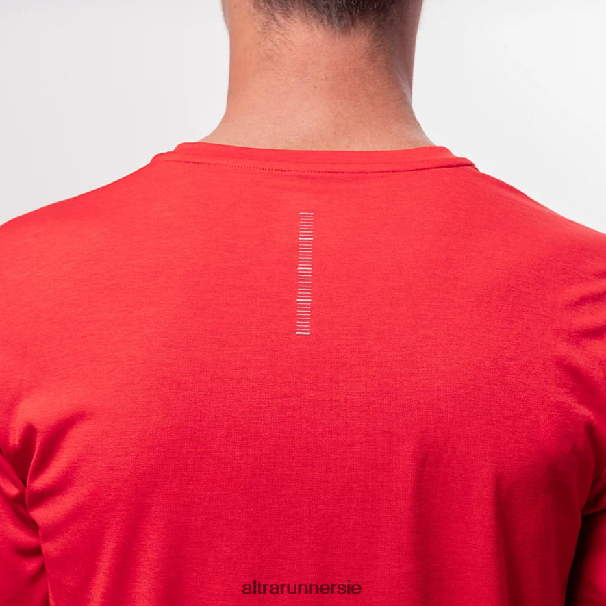 Altra ZZJJLB310 CORE SHORT SLEEVE TEE Men Tops Fiery Red Heather