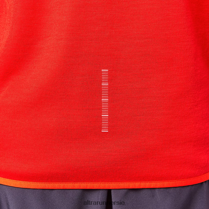 Altra ZZJJLB314 CORE MERINO WOOL 1/2 ZIP Men Tops Red