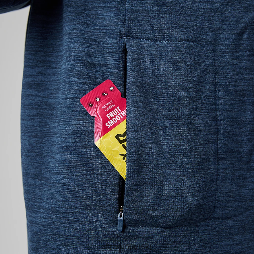 Altra ZZJJLB321 CORE 1/2 ZIP PULLOVER Men Tops Moonlit Ocean Blue