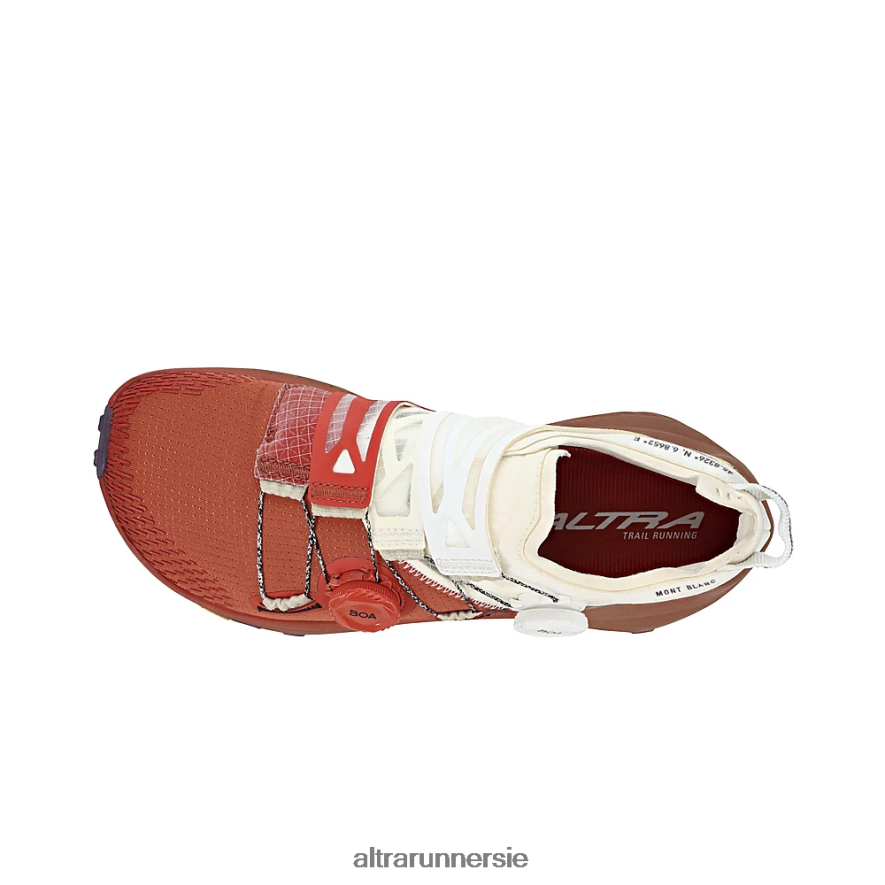 Altra ZZJJLB217 MONT BLANC BOA Men Trail Shoes Maroon Bells