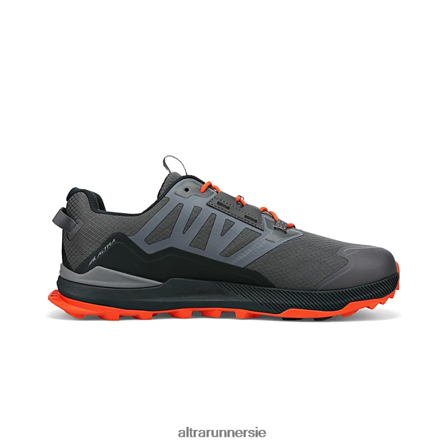 Altra ZZJJLB218 LONE PEAK ALL-WTHR LOW 2 Men Trail Shoes Gray/Orange