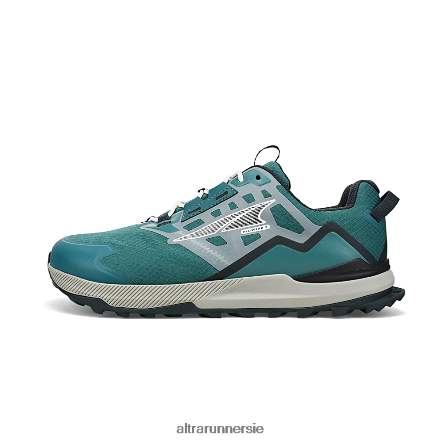 Altra ZZJJLB219 LONE PEAK ALL-WTHR LOW 2 Men Trail Shoes Deep Teal