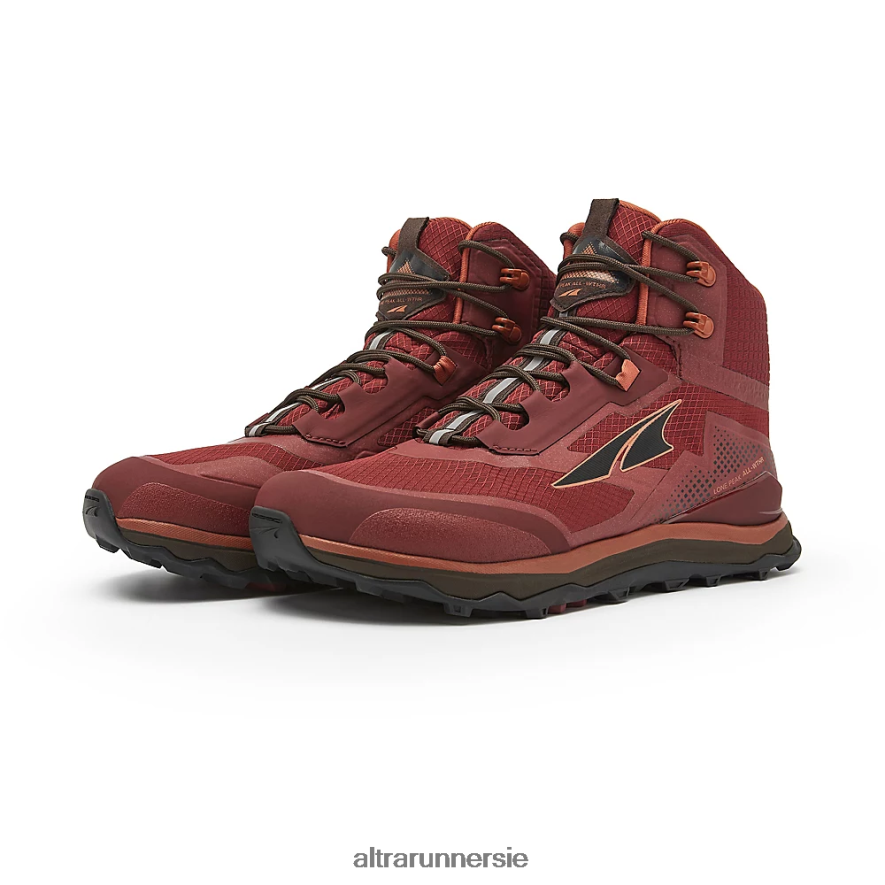 Altra ZZJJLB241 LONE PEAK ALL-WTHR MID Men Trail Shoes Maroon
