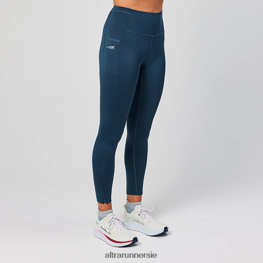 Altra ZZJJLB160 CORE CROP TIGHT Women Bottoms Moonlit Ocean Blue