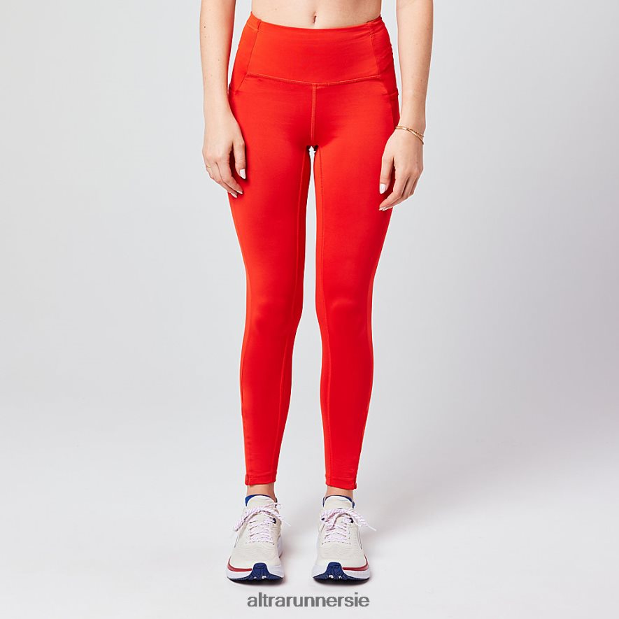 Altra ZZJJLB161 CORE CROP TIGHT Women Bottoms Fiery Red