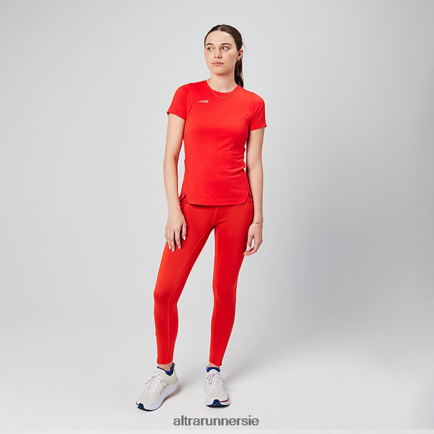 Altra ZZJJLB161 CORE CROP TIGHT Women Bottoms Fiery Red