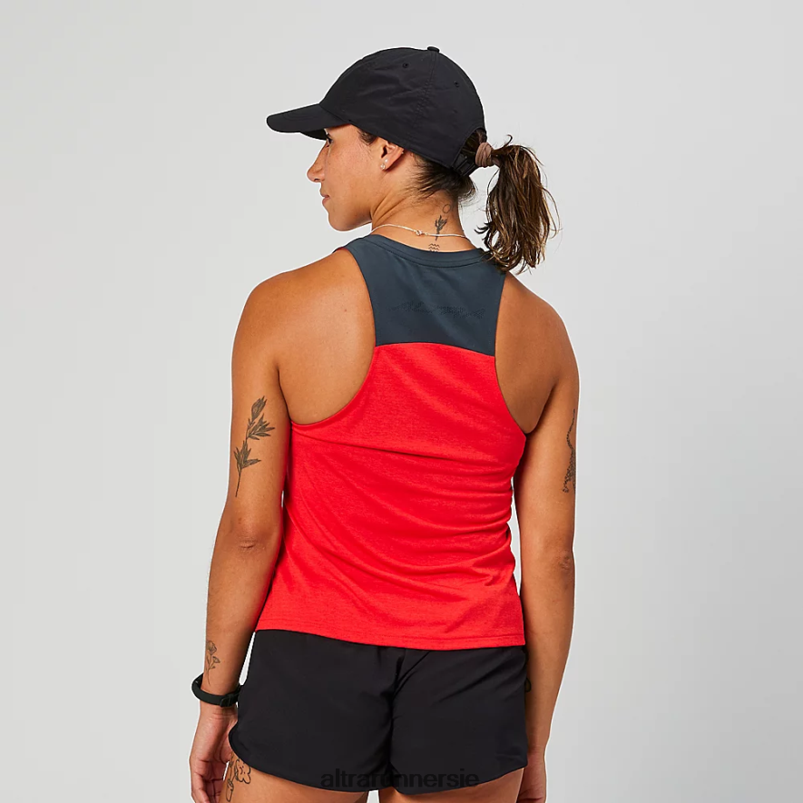 Altra ZZJJLB115 VANISH TANK TOP Women Tops Fiery Red Heather