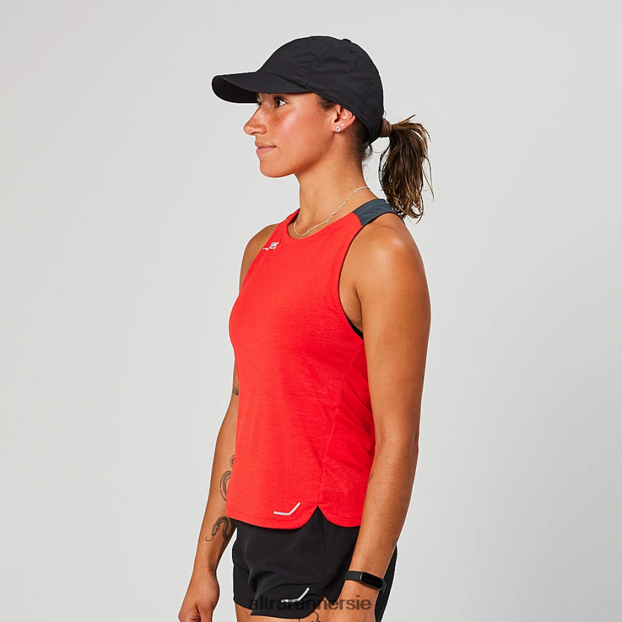 Altra ZZJJLB115 VANISH TANK TOP Women Tops Fiery Red Heather