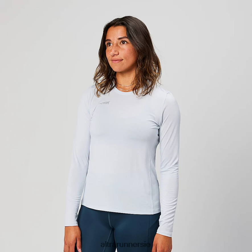 Altra ZZJJLB119 CORE LONG SLEEVE Women Tops Light Blue