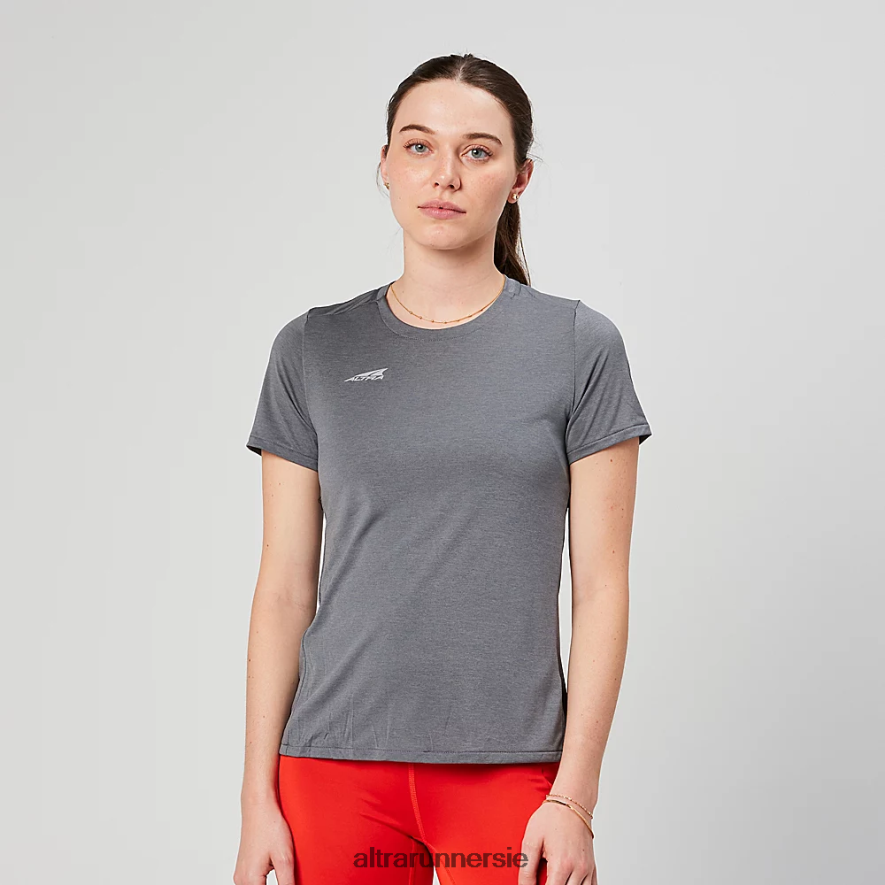 Altra ZZJJLB130 CORE SHORT SLEEVE TEE Women Tops Pewter Heather