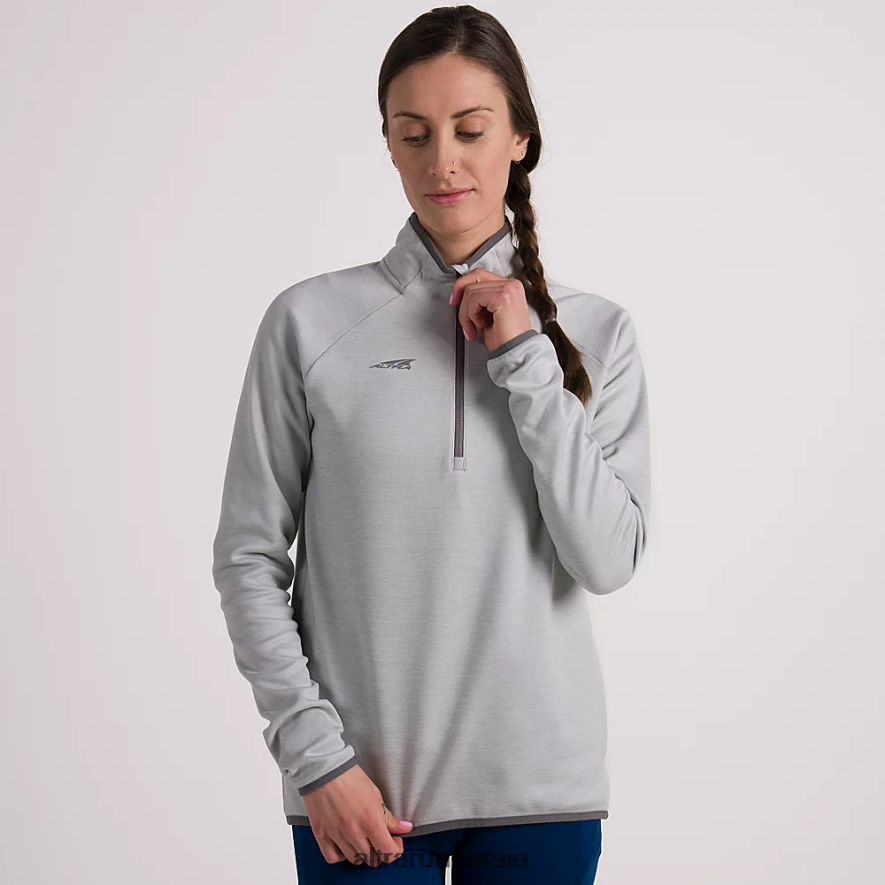 Altra ZZJJLB145 CORE 1/2 ZIP PULLOVER Women Tops Northern Droplet Heather