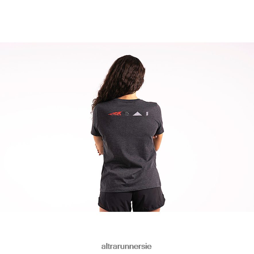 Altra ZZJJLB147 HERITAGE SHORT SLEEVE Women Tops BLACK