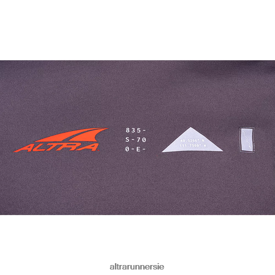 Altra ZZJJLB153 HERITAGE HOODIE Women Tops DARK GRAY