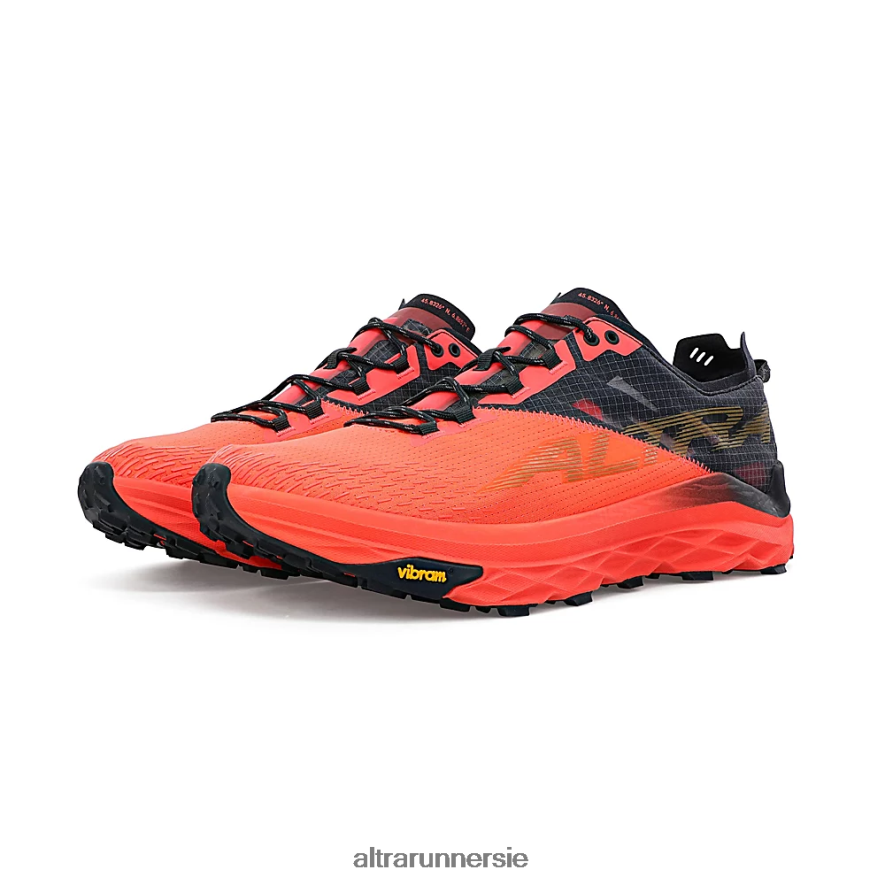 Altra ZZJJLB30 MONT BLANC Women Trail Shoes Coral/Black