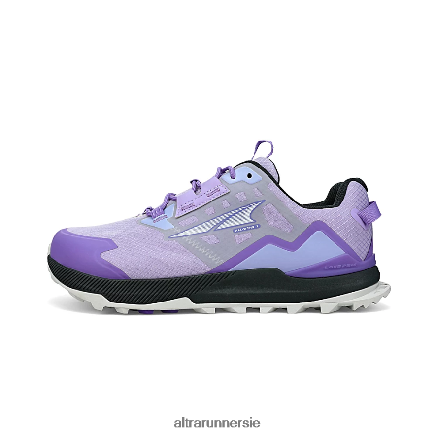 Altra ZZJJLB34 LONE PEAK ALL-WTHR LOW 2 Women Trail Shoes Gray/Purple