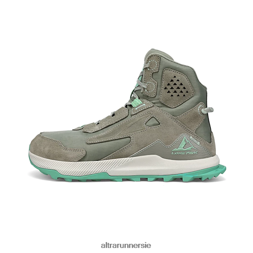 Altra ZZJJLB38 LONE PEAK HIKER 2 Women Trail Shoes Gray/Green