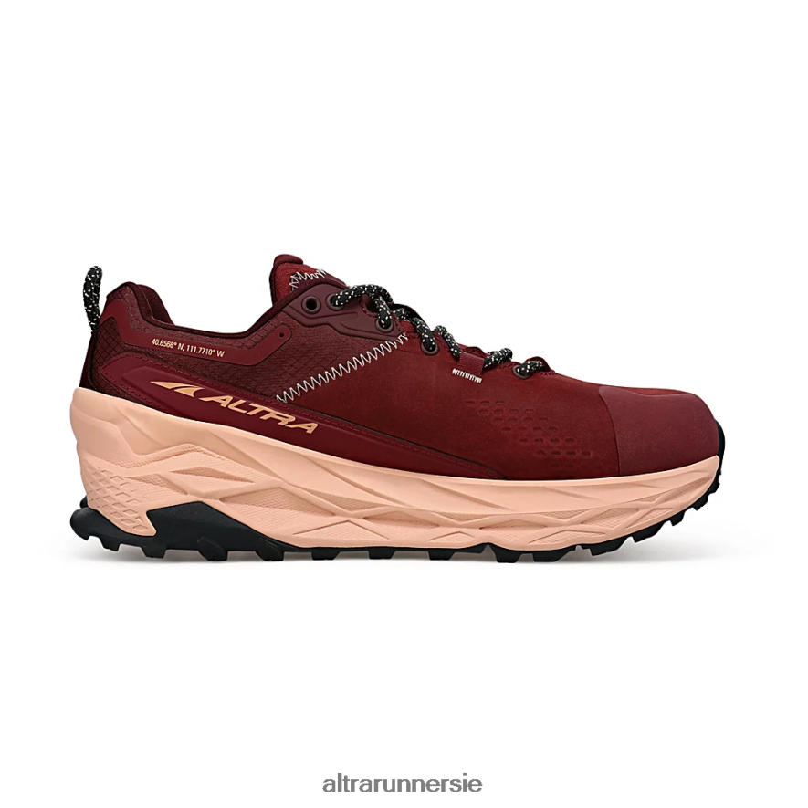 Altra ZZJJLB39 OLYMPUS 5 HIKE LOW GTX Women Trail Shoes Maroon
